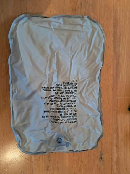 Photo of free Inflatable air pillow (Plaistow E15) #1
