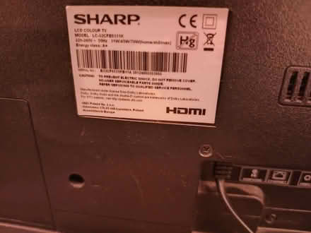 Photo of free sharp lcd 32" tv (Bruntsfield EH10) #3