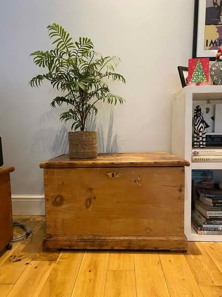 Photo of free Wooden storage chest (Maybury Hill GU22) #1