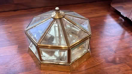 Photo of free Bevelled glass ceiling light (Colchester CO4) #3