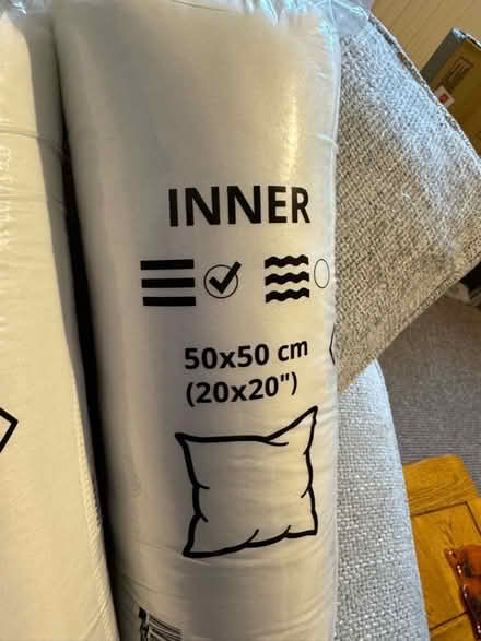 Photo of free 3 x cushion inners (Eastbourne BN21) #1