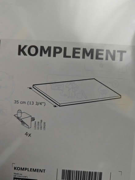 Photo of free Ikea shelf (SE2) #2