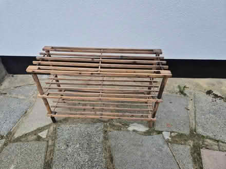 Photo of free Shoe rack wooden (TW3 Hounslow Central) #1