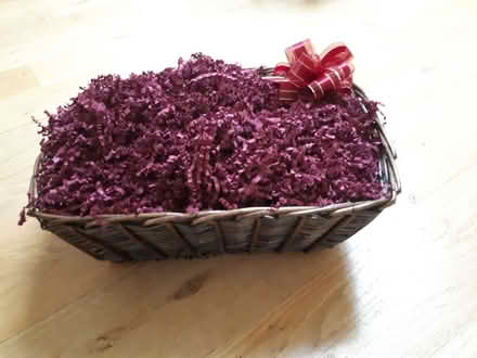 Photo of free Basket with packing (Dulwich SE21) #1