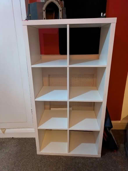 Photo of free White Kallax Unit from IKEA (Lower Bebington CH63) #1