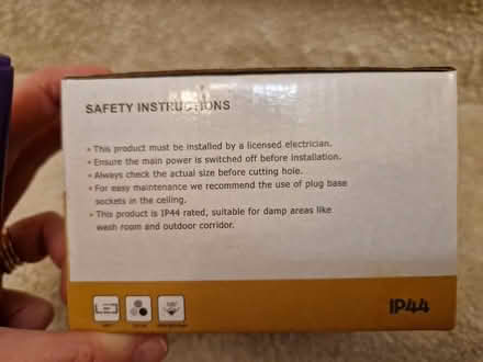 Photo of free New LED ceiling light (Shoreham-by-Sea BN43) #3