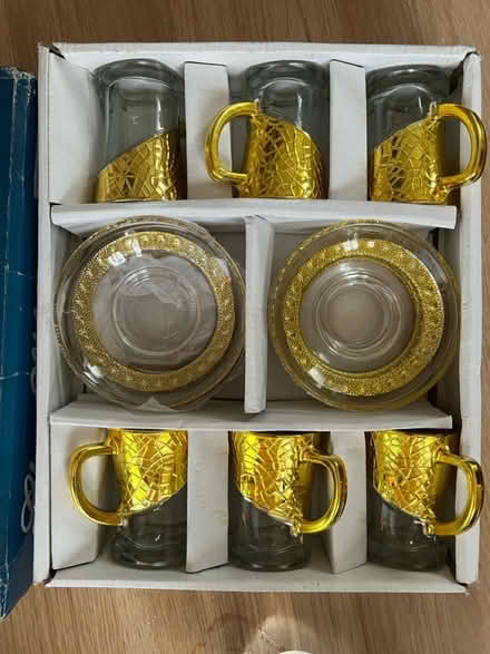 Photo of free Glass tea cup set x12 (St Albans AL4) #1