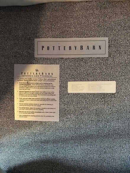 Photo of free pottery barn chair (bethesda, MD) #2