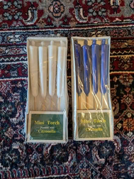 Photo of free Mini torch citronella candles (Upper East Side, Yorkville) #1