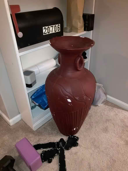 Photo of free Large decorative resin vase (Ashburn, VA) #1