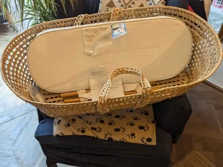 Photo of free Moses basket (Richmond, TW9) #3