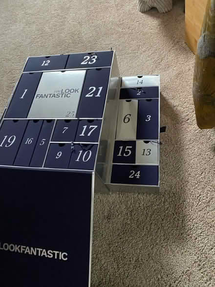 Photo of free Empty advent calendar box (West Malling ME19 6) #4
