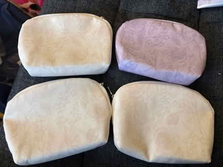Photo of free 4 empty M&S zip pouches (Balham, SW12) #1