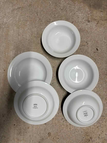 Photo of free M&S Maxim white bowls (Cam GL11) #1
