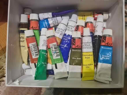 Photo of free Small box of paints (Moortown LS17) #1