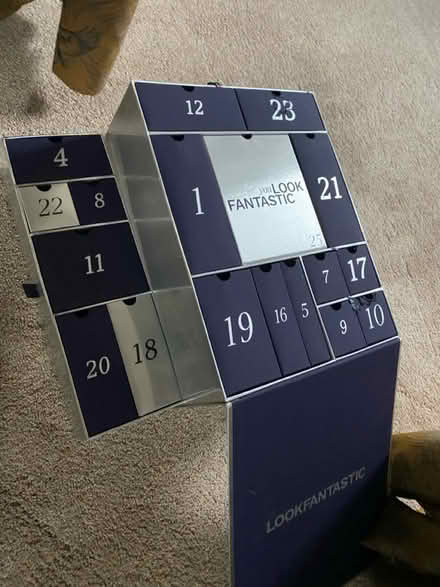 Photo of free Empty advent calendar box (West Malling ME19 6) #3