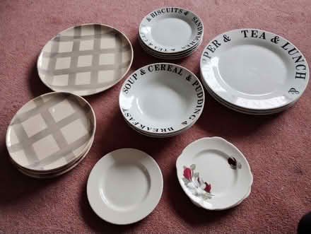 Photo of free Plates and bowls (Bagslate Moor OL11) #1