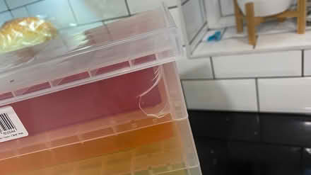 Photo of free 2x plastic storage drawers (Sutton road) #2