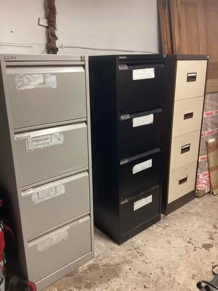 Photo of free Filing Cabinets x 3 (OL15 Littleborough) #1