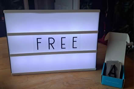 Photo of free Light box (Weston-super-Mare) #1