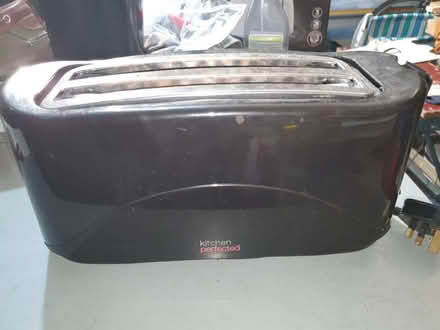 Photo of free Toaster - two slot long in black (St Pauls Ward GU15) #1