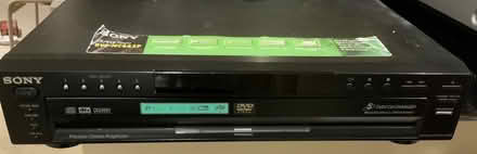 Photo of free Sony 5-DVD+CD changer (pre-HDMI) (Fondren x W.Bellfort in SW Hou) #1