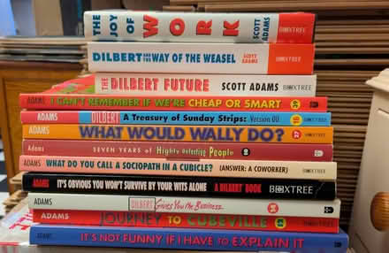 Photo of free Scott Adams' Dilbert Books (Horsham Park) #1
