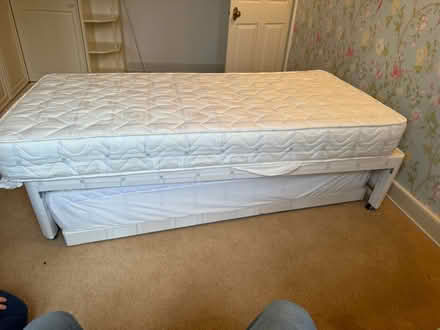 Photo of free Single bed with bed underneath (Bd22 9rn) #2