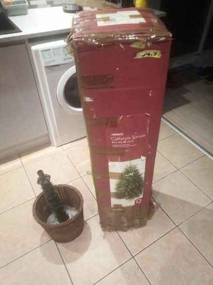 Photo of free Christmas tree 6ft (Earlswood, Redhill, RH1) #1