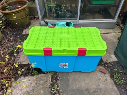 Photo of free Large plastic storage box (Holyport SL6) #1