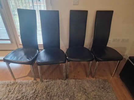Photo of free Dining table chairs (Bow E3) #1