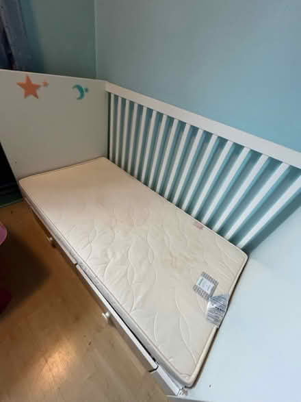 Photo of free IKEA STUVA cot bed (Headington OX3) #2
