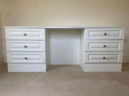 Photo of free White Desk (Marcham OX13) #3