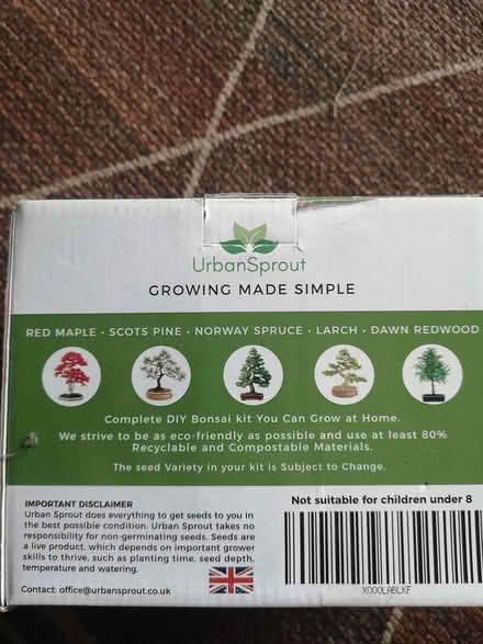 Photo of free Bonsai growing kit (Norbury SW16) #2