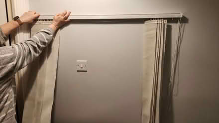 Photo of free 2 window blind tracks (Great Lever Bolton BL3) #3
