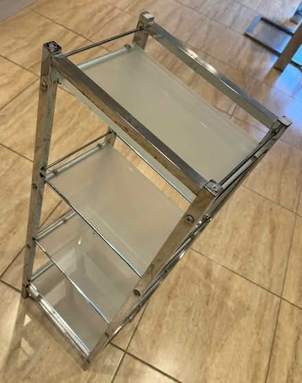 Photo of free Bathroom - Chrome & Glass shelving (Branksome - BH13) #4