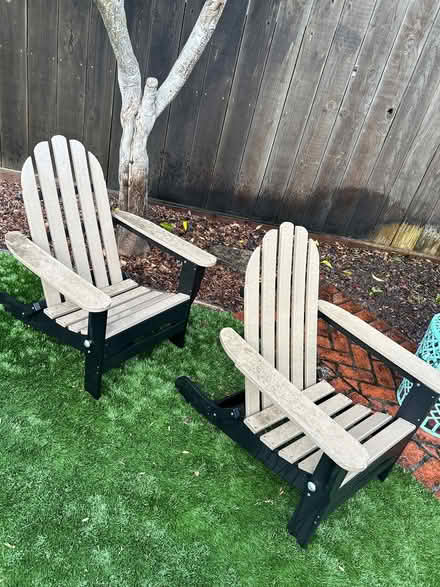 Photo of free Two Adirondack chairs (Willowgate) #1