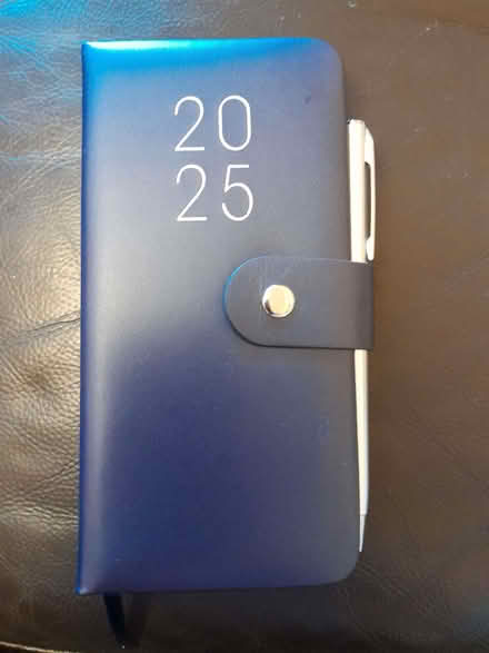 Photo of free Small 2025 diary with pen (Tavistock Avenue ST17) #1