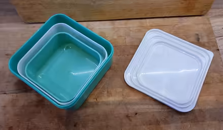 Photo of free 3 plastic containers (Redhill RH1) #2