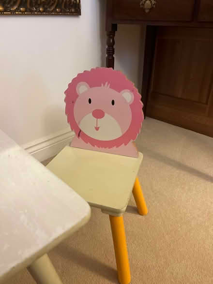 Photo of free Children table with chairs (Marcham OX13) #3