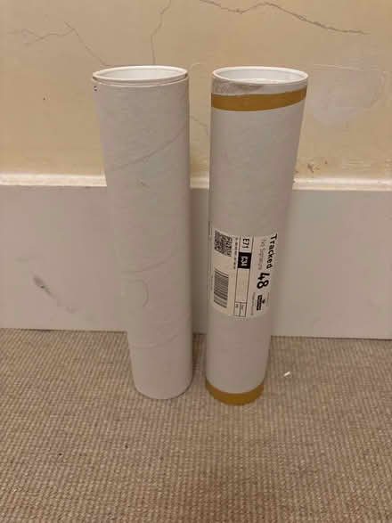 Photo of free 2 x short poster tube (E9) #1