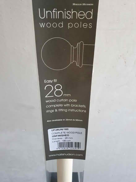 Photo of free 3 curtain rails (N16) #1