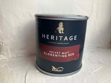 Photo of free Dulux Heritage 125ml sample pot 'florentine red' (Kendal LA9) #1