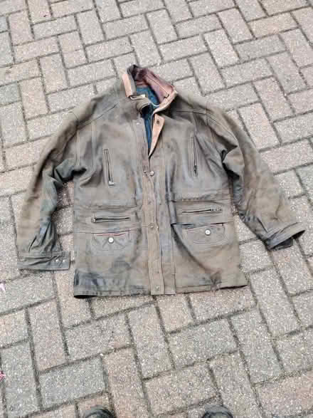 Photo of free Leather coat (Gidea Park RM2) #1