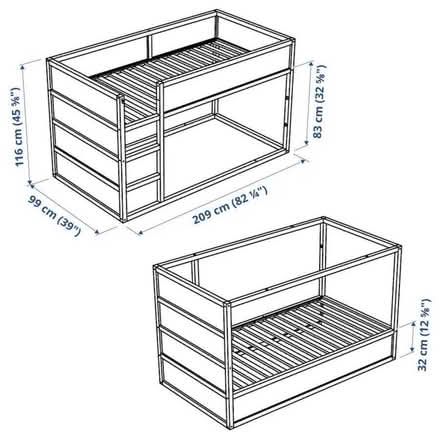 Photo of free IKEA Kura bed (Abergavenny NP7) #2