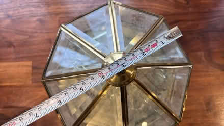 Photo of free Bevelled glass ceiling light (Colchester CO4) #1