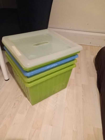 Photo of free Ikea Storage boxes (Southfields SW18) #1