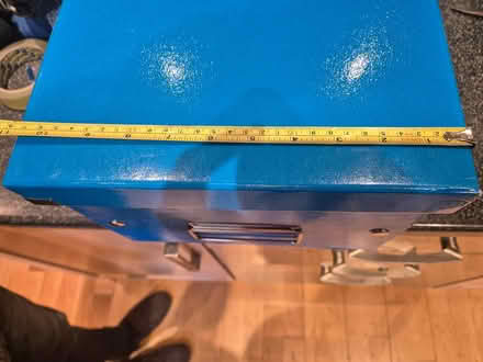 Photo of free Royal blue storage box (Yeadon LS19) #3