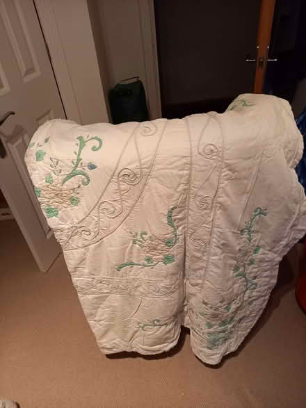 Photo of free Single bed cover (Raynes Park SW20) #1