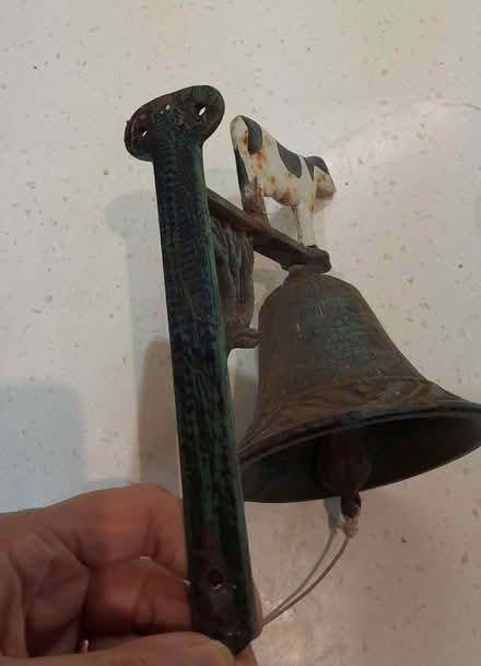 Photo of free "Cow" wrought iron doorbell (Tolworth KT5) #4